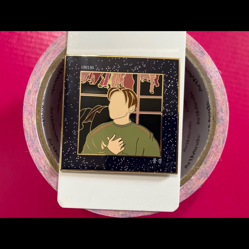 BTS Enamel Pin Kpop Pin Jungkook GCF